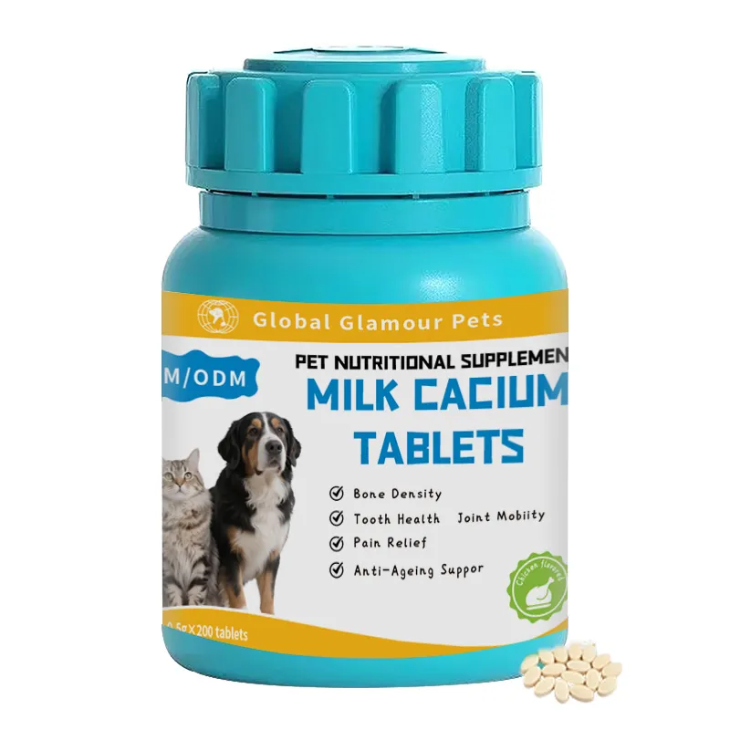Pet Nutritional Supplement Milk Calcium Tablets