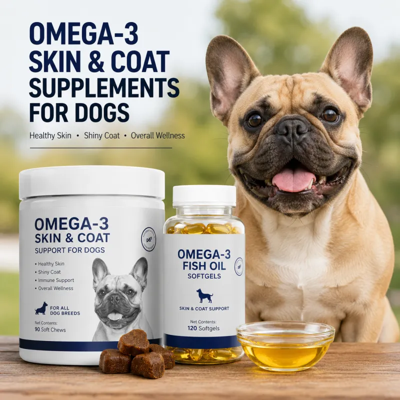 Omega -3 Skin and Coat Supplements for Dogs Wholesale: Private Label Manufacturing Solutions